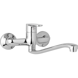 Nástenná drezová a umývadlová batéria TIRA, rozteč 150 mm, S ramienko 250 mm