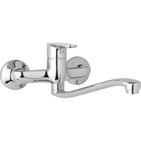 Nástenná drezová a umývadlová batéria TIRA, rozteč 150 mm, S ramienko 250 mm