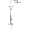 Sprchová zostava s termostatickou batériou s horným vývodom, priemer 20cm, s príslušenstvom