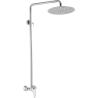 Sprchová sestava s baterií SLIM s horním vývodem, průměr 30cm