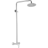 Sprchová sestava s baterií SLIM s horním vývodem, průměr 20cm