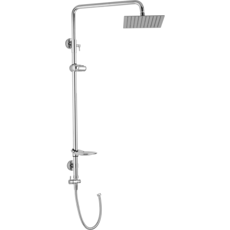 Sprchová zostava pre dolný vývod, sprcha 20x20cm