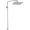 Sprchová sestava pro baterie horním vývodem, sprchová hlava 30 x 30 cm