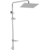 Sprchová zostava pre horný vývod, priemer 25cm, vrátane keramický prepínač, mydlenka, držiak sprchy, bez príslušenstva