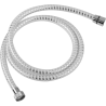 Sprchová hadice 150 cm, bílá - chrom