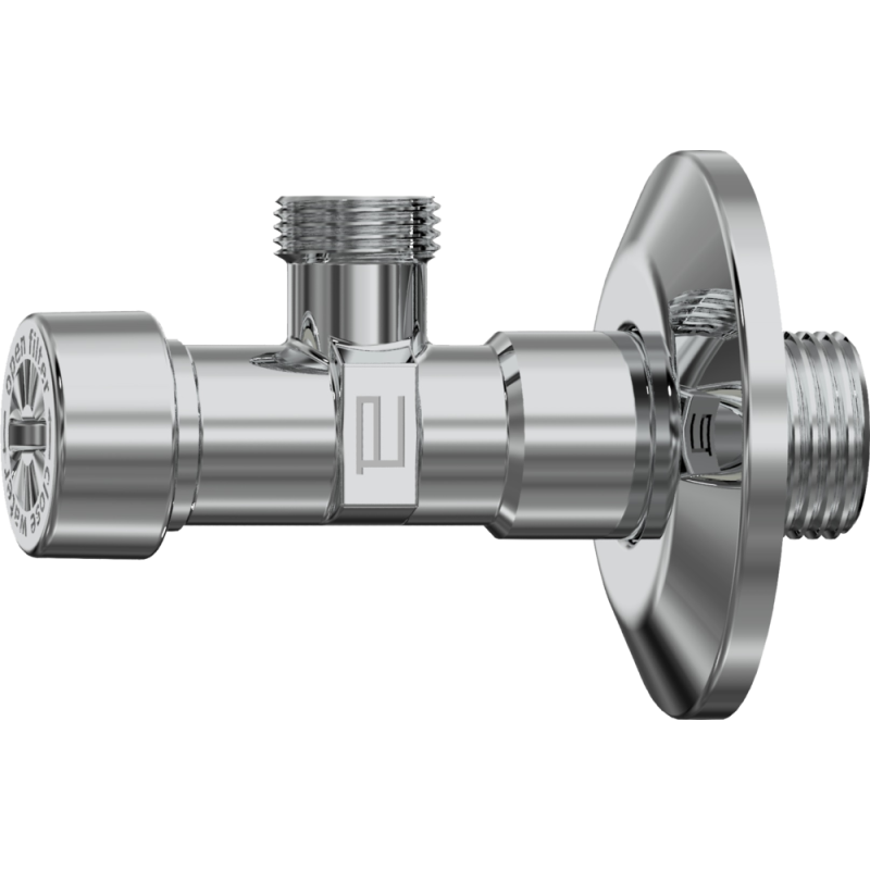 Rohový ventil, 1/2" - 3/8", s filtrem
