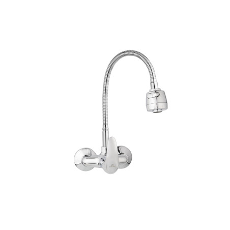 Nástěnná baterie SLIM, rozteč 100 mm, pružné ramínko